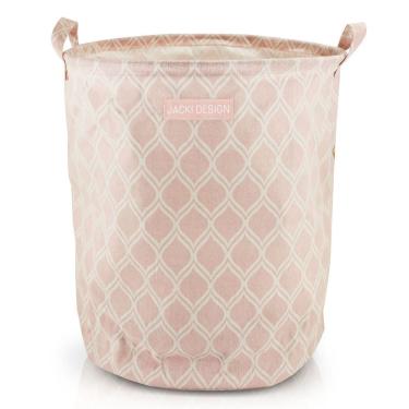 Imagem de Cesto Para Roupa Suja/ Brinquedos Tecido (g) - Linha Loft Pink