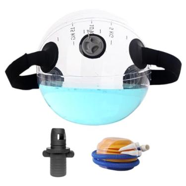 Imagem de Pegciuho Equipamento de ginástica com halteres aquáticos portátil ajustável para treinamento de força e equilíbrio para músculos dos braços, academia em casa