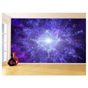 Imagem de Papel De Parede 3D Espaço Estrelas Galáxia 3,5M Nsp107 - Você Decora