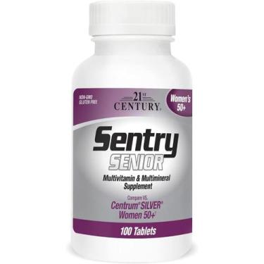 Imagem de Suplemento 21st Century Sentry Senior Women 50+ 100 comprimidos