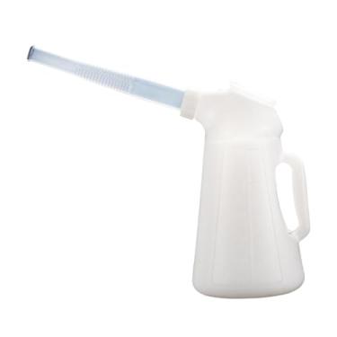 Imagem de Fenteer JUG de óleo de medição de óleo de óleo Fácil enchimento com acessórios de jarro de dispensador de óleo em escala, 3 L