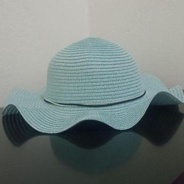 Imagem de Chapéu Para Meninas Ondulado Diversas Cores - TDG Store, Azul bebê