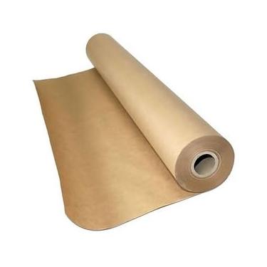 Imagem de Papel Semi Craft Pardo Rolo 60GX60CM 50m - 1,250KG