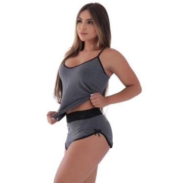 Imagem de Baby Doll Algodão Liso Paris - Click Mais Bonita, GG