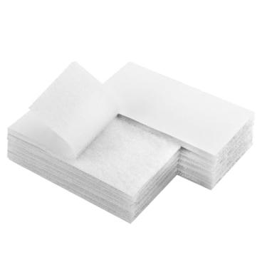 Imagem de Melsan Fita Adesiva Quadrada De Gancho E Laço De 2 X 4 Polegadas - 12 Conjuntos, Fixador Traseiro Pegajoso Para Uso Interno Ou Externo - Em Vez De Furos E Parafusos, Branco