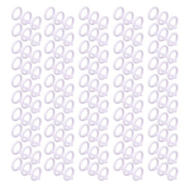 Imagem de Generic Pente de Ligação, Lombo de Encadernação de Livros, Anéis Multifuncionais de 3x16 Mm, PP Resistente, 50 Peças para álbuns de Fotos (Roxo)