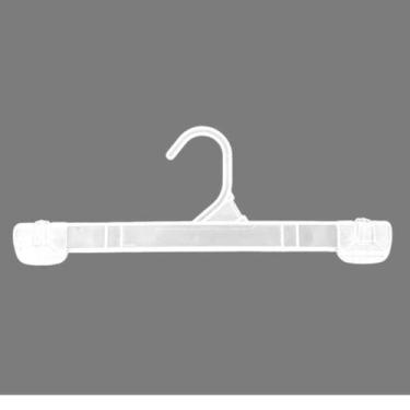 Imagem de Cabide para saia/calça adulto c/clips de plástico tam. 35 cm roupas pl