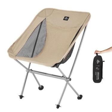 Imagem de Naturehike Cadeira de acampamento ultraleve, cadeira de mochila dobrável portátil, cadeira de acampamento compacta com bolsa de transporte para acampamento ao ar livre, trilhas, mochila de viagem na