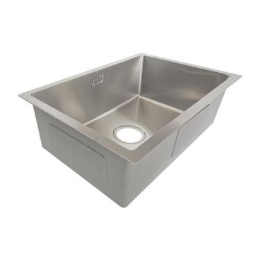 Imagem de Cuba Inox de Cozinha - Embutir ou Sobrepor Gourmet 70x40 com Acessório
