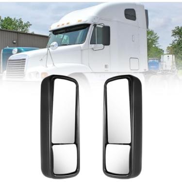 Imagem de Miror de porta esquerda (apenas Miror) Apto para Freightliner Columbia Century Miror Black com porta de aquecimento Miror Apto para caminhões Freightliner Century Columbia 1996-2010