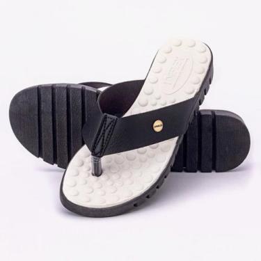 Imagem de Sandália Rasteira Ortopédica Uniflex Para Esporão Fascite Plantar Ultr