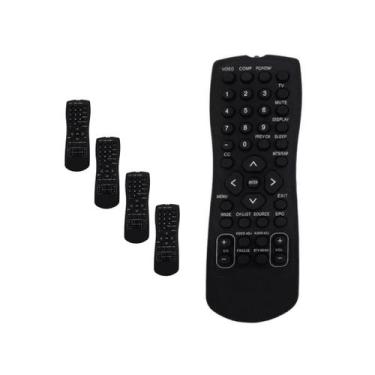 Imagem de Kit 5 Controle Remoto Compatível com TV AOC LCD L32w831 - FBG