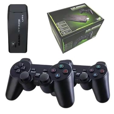 Imagem de Game HDMI Retro Consoles de Videogame 20.000 Jogos Retrô 4K 2,4G Wireless 32/64GB Retro Classic Gaming Gamepads Controlador da família de TV