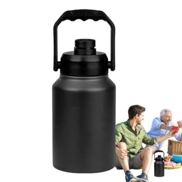 Imagem de Balde Térmico para com Tampa | Balde de Armazenamento de 2L com Alça | Garrafa De Água Portátil Para Camping Piquenique Praia Piscina Exterior Jardim Hotel E Viagem