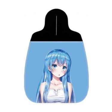 Imagem de Lixeira Lixinho Carro 1 Anime Hair Blue Azul - Polo Cat