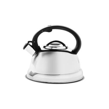 Imagem de Brinox - Chaleira com Apito 2,7L com Fundo de Indução Roma - Aço Inox