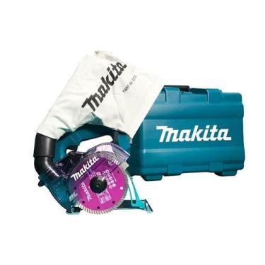 Imagem de Serra Mármore Makita Bateria 18v Com Maleta E Coletor Dcc500zkx1 (Não 