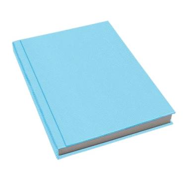 Imagem de Álbum de fotos Ical, encadernação fotolivro autocolante, folhas de papel rígido branco, para 40 fotos 15x21cm vertical - linha Instalivro - modelo azul-bebê - 798