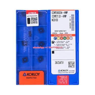 Imagem de Inserção de torneamento 100% original KORLOY CCMT060204-VF NC3225