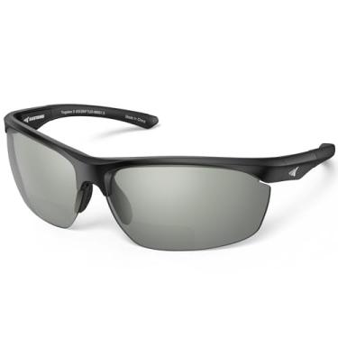 Imagem de KastKing Óculos De Sol Polarizados Bifocais Sem Aro Tugaloo, Ampliação Bifocal X1,5 X2,0 X2,5, Proteção Uv