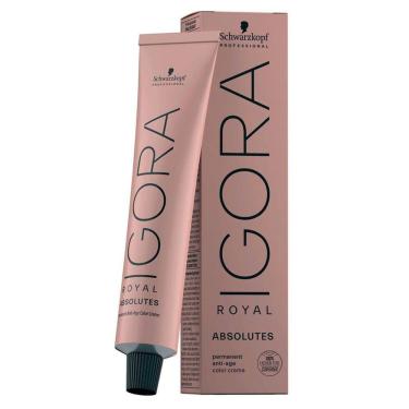 Imagem de Tinta Profissional Igora Absolutes Louro Escuro Vermelho 6.80