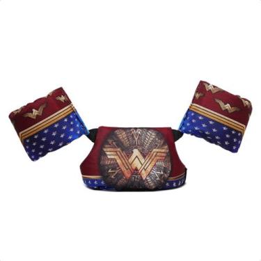 Imagem de Boia Colete Braço e Peitoral Infantil Personagens Super Heróis Criança