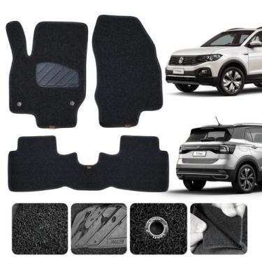 Imagem de Tapete Automotivo Capacho Novo Tcross 2024 2025 2026 Confortável Cor P