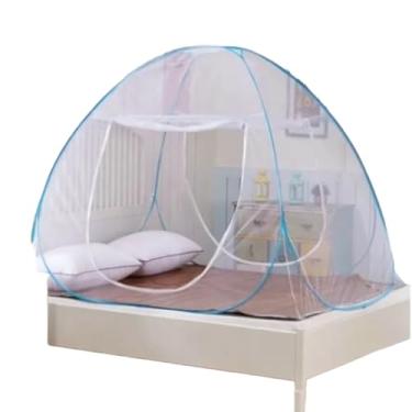 Imagem de Mosquiteiro Tenda Cama King Dobrável Pratico e portátil 1.5cm*2.0cm 1.8cmX2.0cmAdequado para crianças e outras pessoas que são sensíveis a picadas de mosquito.mosquiteiro(1.5cmx2.0cm Aleatório)