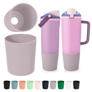 Imagem de Mity rain 2 peças de bota superior compatíveis com Owala 850.5 g e 1,134.0 g FreeSip Sway Bottles & Tumbler - acessórios de garrafa de água para botas altas, proteção aprimorada, estabilidade e