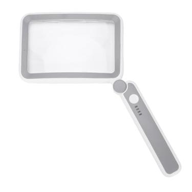 Imagem de Diydeg Lupa Com Luz LED, 3,5x de Lupa Portátil de Mão Recarregável de Dobrável Recarregável Brilho Ajustável para Idosos Leitura de Inspeção