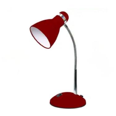 Imagem de Luminária De Mesa Para Leitura Articulável Lucca G20 Vermelh