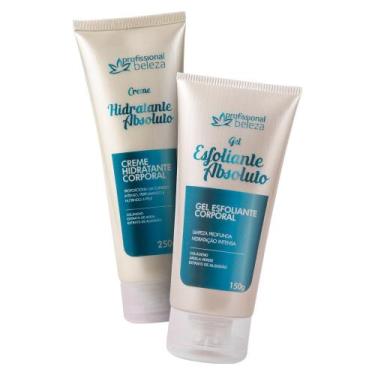 Imagem de Kit Gel Esfoliante + Creme Hidratante Corporal Ácido Hialurônico 250ml