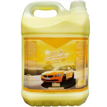 Imagem de Cera de Carnaúba Pronto Uso Proteção e Brilho 5 Litros - cpu