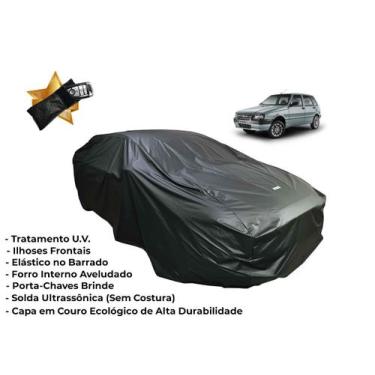 Imagem de Capa Cobrir Carro Fiat Uno Way Impermeável Forrada - Kahawai Capas Imp