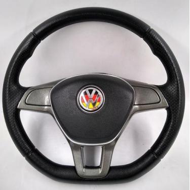 Imagem de Volante Alemanha Para Volkswagen Fox Polo Golf Gol G5 G6 Sem Airbag