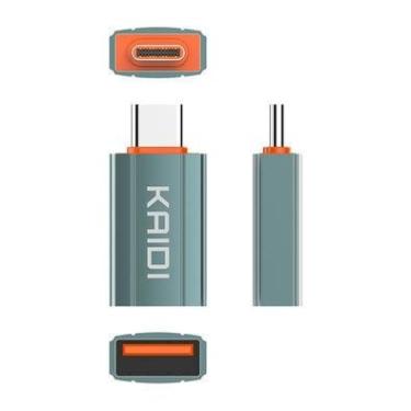 Imagem de Adaptador Tipo-c Para Usb Transmissão Rápida Kd-338 Kaidi