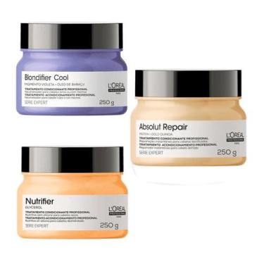 Imagem de Kit Cronograma Capilar Blond L'Oréal - Extrema Hidratação - L'oreal Pr