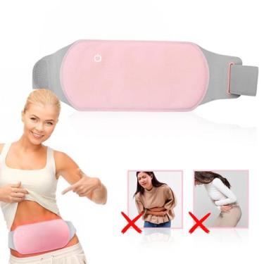 Imagem de Cinta Alívio Cólica Menstrual Rosa 45C/55C/65C USB - Innovaree-Commerc