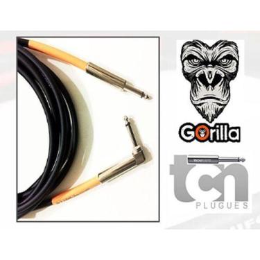 Imagem de Cabo Para Instrumentos Gorilla Reto L Níquel Go20lnihd 6,01m - TECNIFO