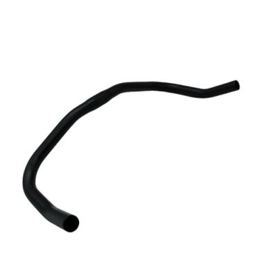 Imagem de Fenteer Guidão de mountain bike, guidão profissional curvo, peça de liga de alumínio, acessórios leves para BMX, longo de 42 cm para downhill, Preto Fosco