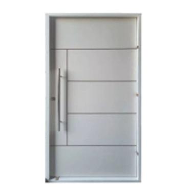 Imagem de Porta Pivotante De Madeira Branca Atenas 2,10x1,02 Lado Esquerdo