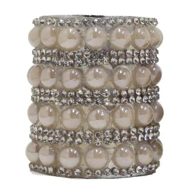 Imagem de Par De Ponteiras Para Cortinas Com Strass 28mm ponteira de cortina - B