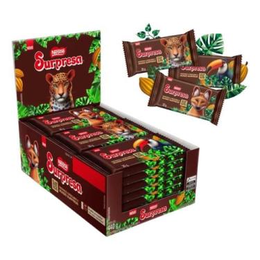 Imagem de Chocolate Surpresa ao leite Nestle Kit com 6 Barras de 20g Cada Clássi