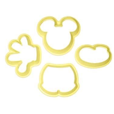 Imagem de Kit Cortador Ratinho Biscoito Massas Biscuit 4 Peças