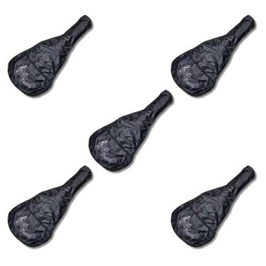 Imagem de Kit 5 Bag Violão Clássico 4/4 Impermeável Notas Andaluz