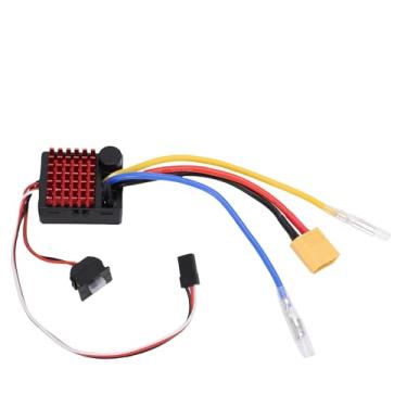 Imagem de Hilitand 60a Escovado Esc para Rc Boat Tank Tank à Prova de Poeira 3 Modos de Operação Com 540 550 750 Motores 2-3s Lipo 5-9 NIMH Suporte à Bateria