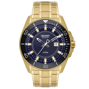 Imagem de Relógio Orient Masculino Solartech Mgss1290 D1kx Dourado Azul Escuro