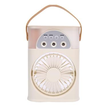 Imagem de RiToEasysports Ar Condicionado Portátil de Refrigerador de Ar Tranquilo, 3 Velocidades, Recarregável Com Alça, Função do Timer para Viagens Em Casa Ao Livre Interno