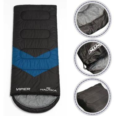 Imagem de Saco de Dormir Viper 5 a 12 - Nautika, Azul, Preto, Unico