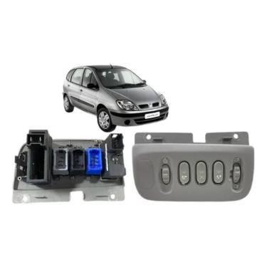 Imagem de Painel Comando Botão Vidro Elétrico Renault 7700432429